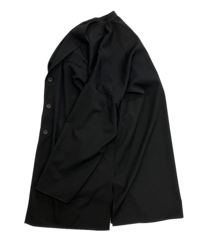 美品 Yohji Yamamoto POUR HOMME ジャケット WOOL GABARDINE GUESSETED COLLAR JACKET 26SS メンズ SIZE 4 ヨウジヤマモトプールオム