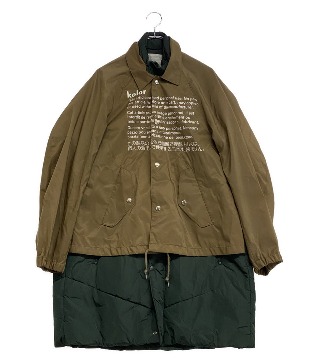 kolor レイヤードダウンコート メンズ SIZE 2 カラー – Rehello by BOOKOFF