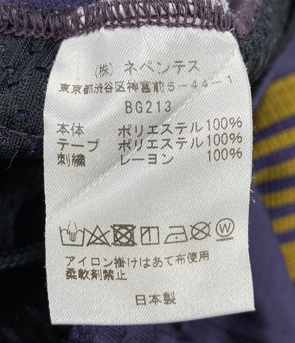 NEEDLES トラックパンツ BG213 パープル メンズ SIZE M ニードルズ