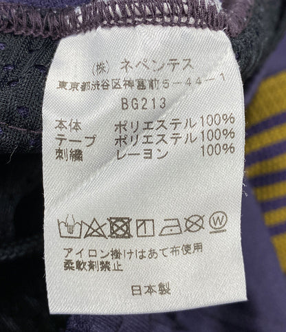 NEEDLES トラックパンツ BG213 パープル メンズ SIZE M ニードルズ