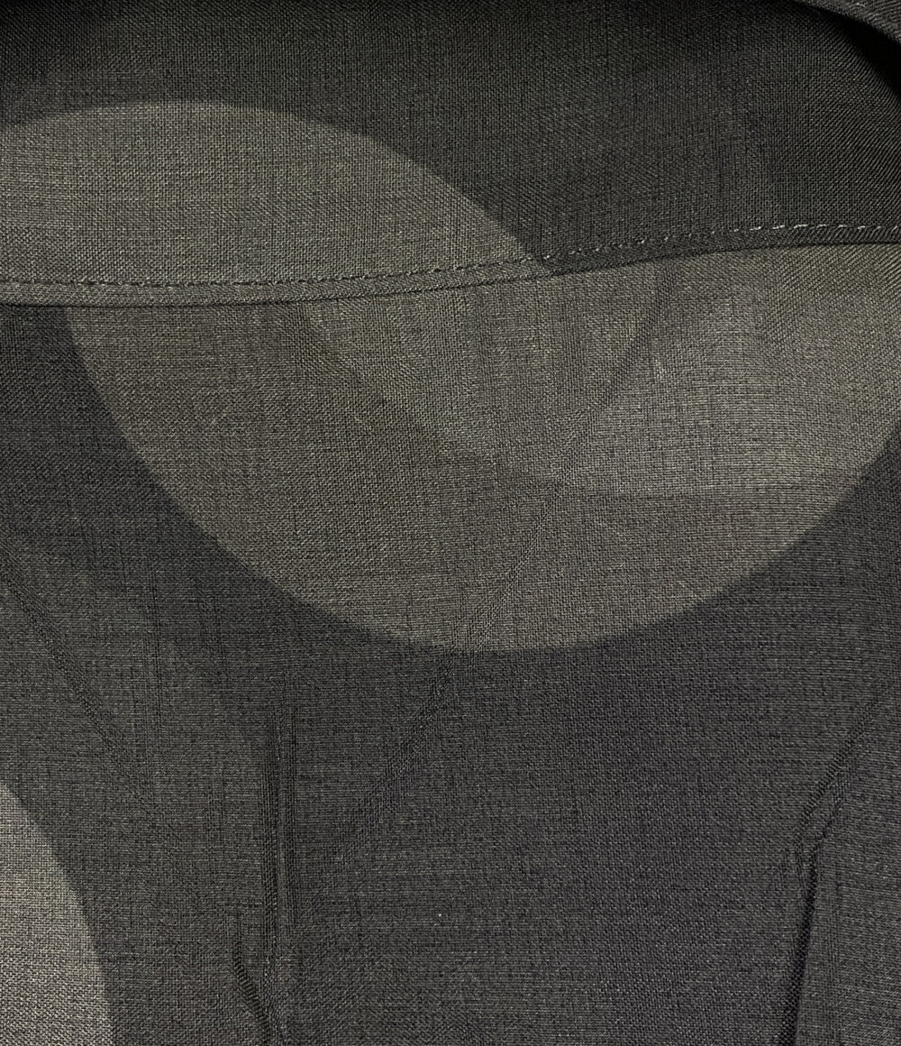 ISSEY MIYAKE FETE イッセイミヤケ フェット シャツワンピース 大柄ドット プリーツ IF92FJ295 レディース SIZE 3