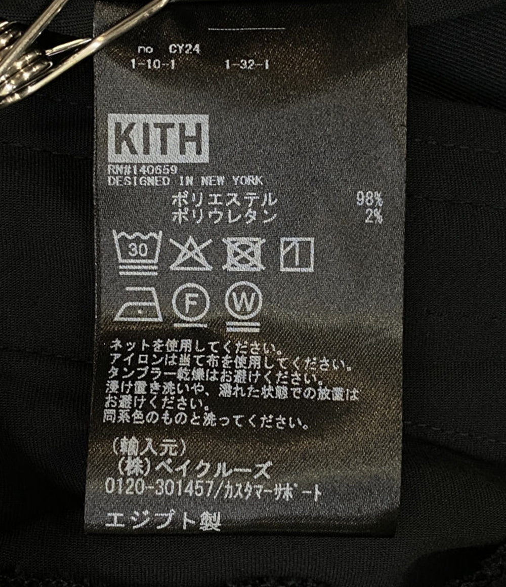 KITH ジャケット ダブルジップ ブラック 26ss メンズ SIZE L キス