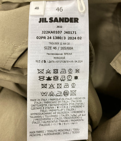 美品 Jil sander パンツ チェック j22ka0107 メンズ SIZE 46 ジルサンダー