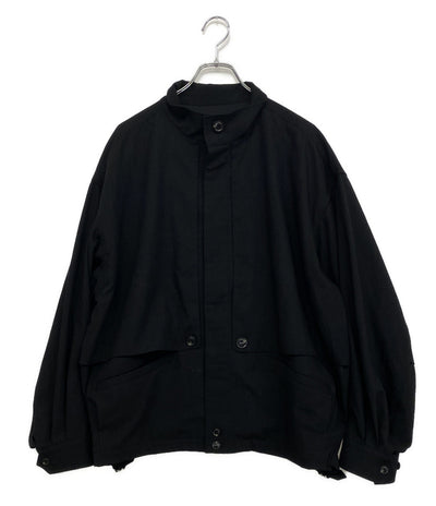 EGO TRIPPING ジャケット TRENCHSWINGTOP BLK 616600 26SS メンズ SIZE 48 エゴトリッピング