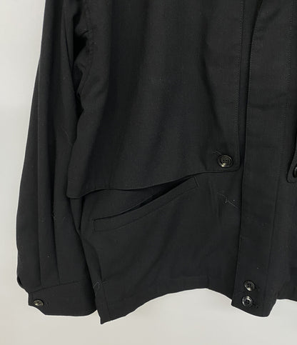 EGO TRIPPING ジャケット TRENCHSWINGTOP BLK 616600 26SS メンズ SIZE 48 エゴトリッピング