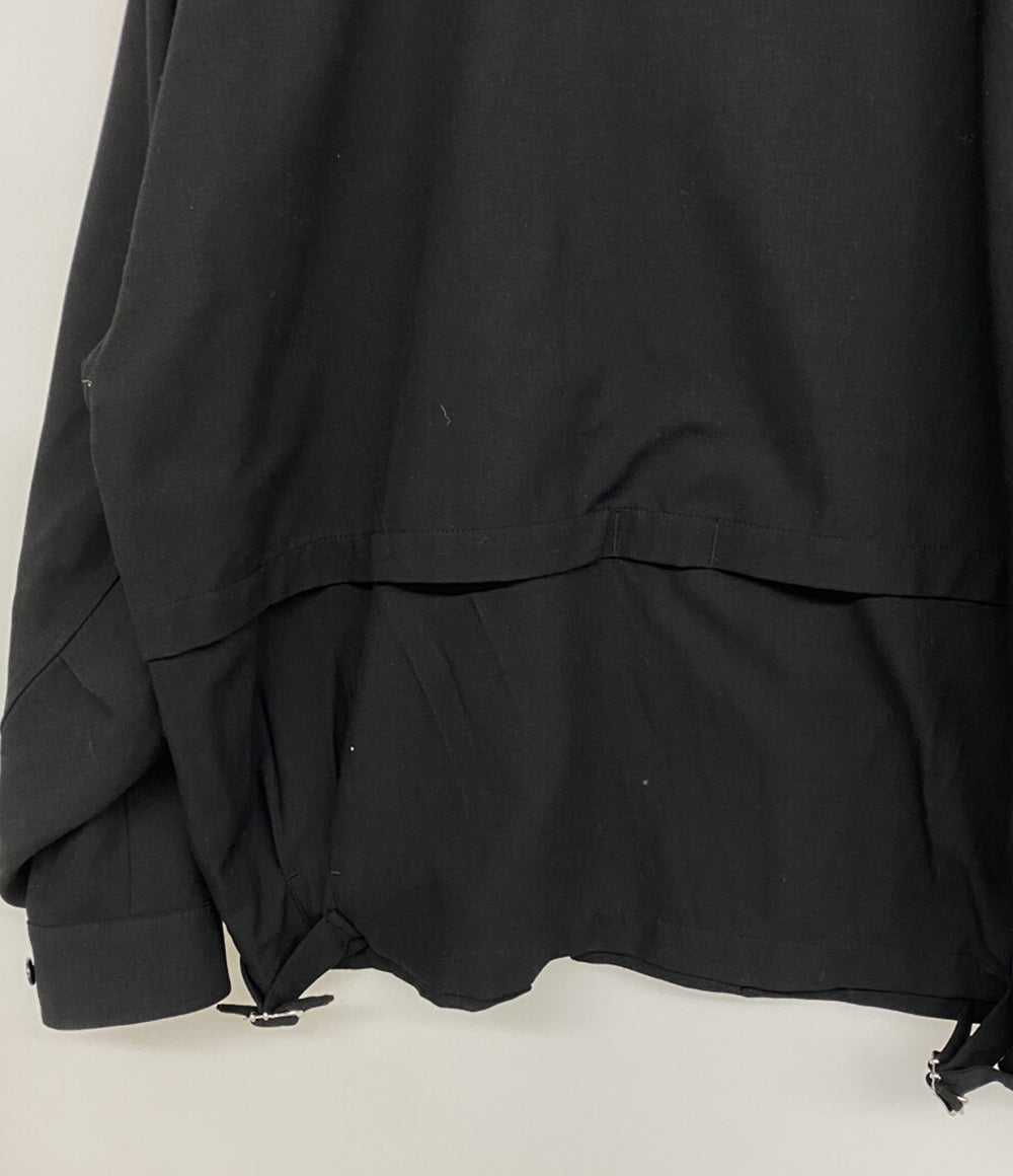 EGO TRIPPING ジャケット TRENCHSWINGTOP BLK 616600 26SS メンズ SIZE 48 エゴトリッピング