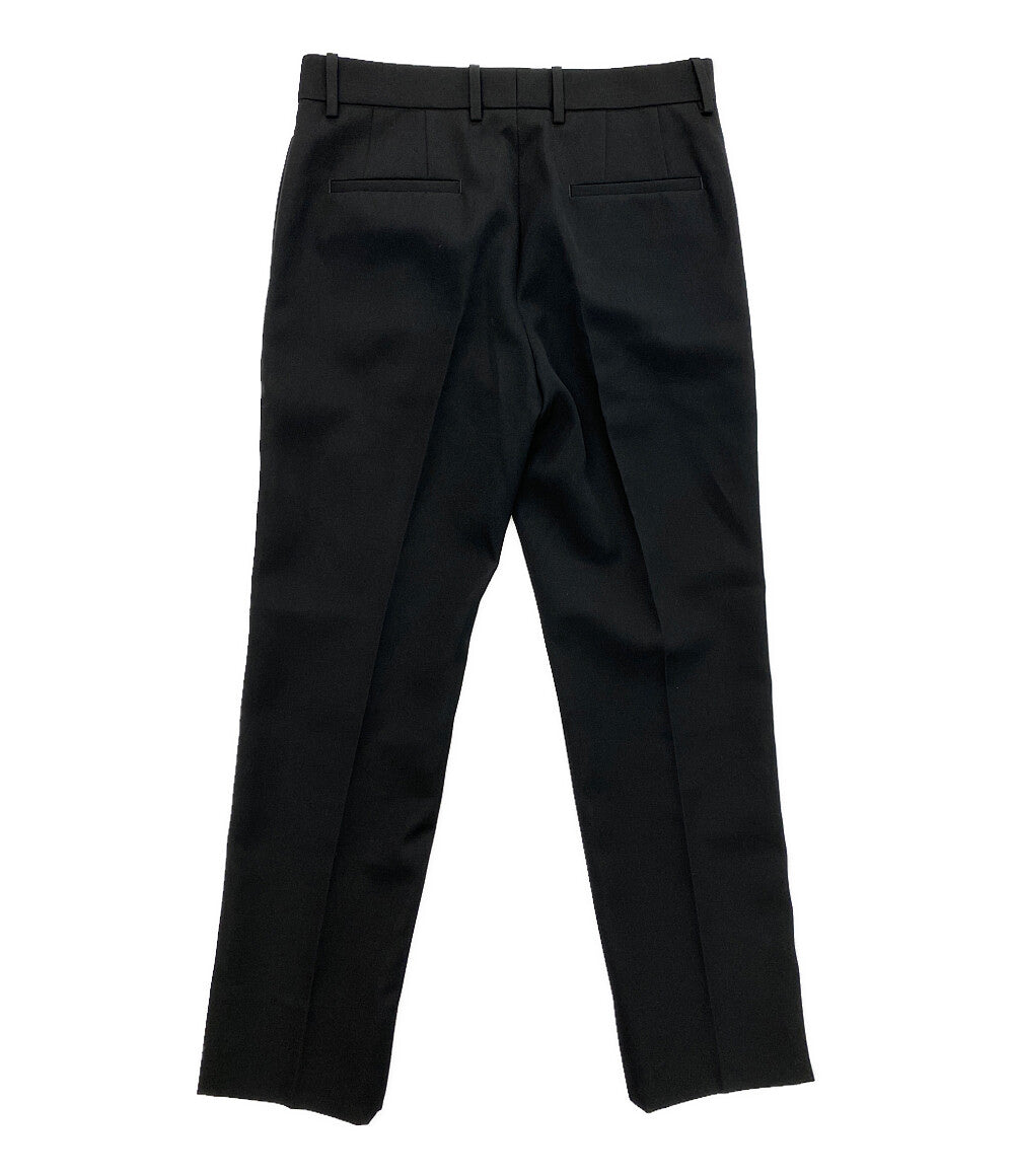 美品 Jil sander パンツ 25AW スラックス ブラック j22ka0107 メンズ SIZE 46 ジルサンダー