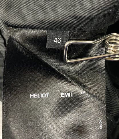 美品 HELIOT EMIL ヘリオットエミル パンツ Liquid Metal Cargo Pants メンズ SIZE 46