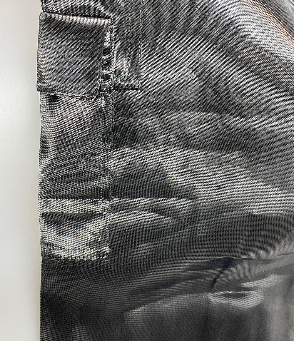 美品 HELIOT EMIL ヘリオットエミル パンツ Liquid Metal Cargo Pants
