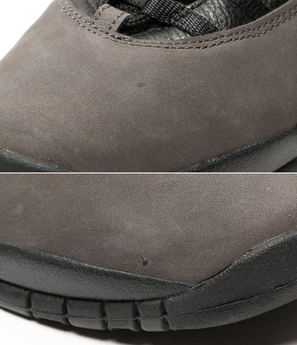 NIKE スニーカー エア ジョーダン 10 レトロ Charred Grey and Black HJ6779-001 メンズ SIZE 28.5cm ナイキ