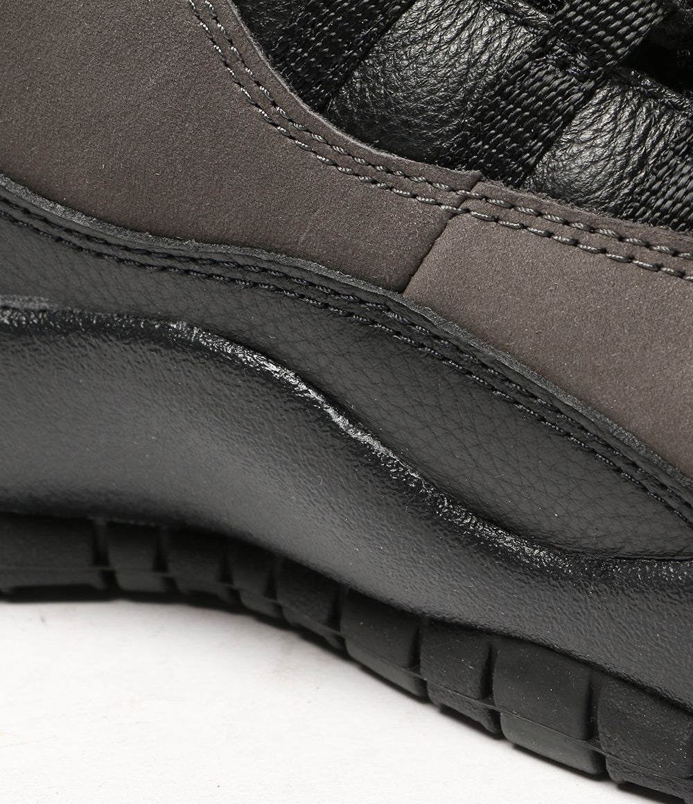 NIKE スニーカー エア ジョーダン 10 レトロ Charred Grey and Black HJ6779-001 メンズ SIZE 28.5cm ナイキ