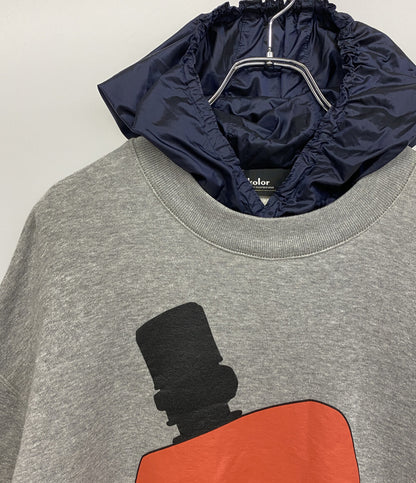kolor スウェットパーカー ナイロンフード メンズ SIZE 1 カラー
