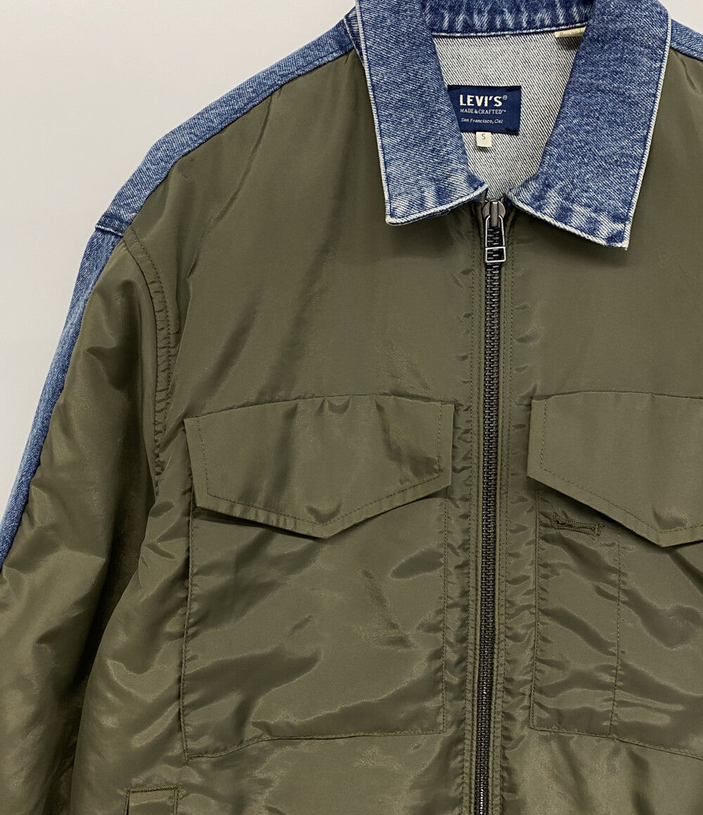 LEVI'S カバーオール デニム made&crafted 再構築 メンズ SIZE S リーバイス