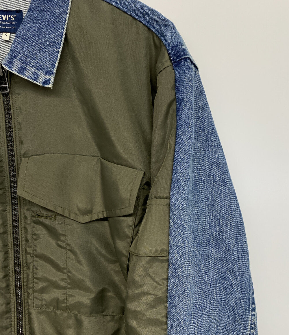 LEVI'S カバーオール デニム made&crafted 再構築 メンズ SIZE S リーバイス