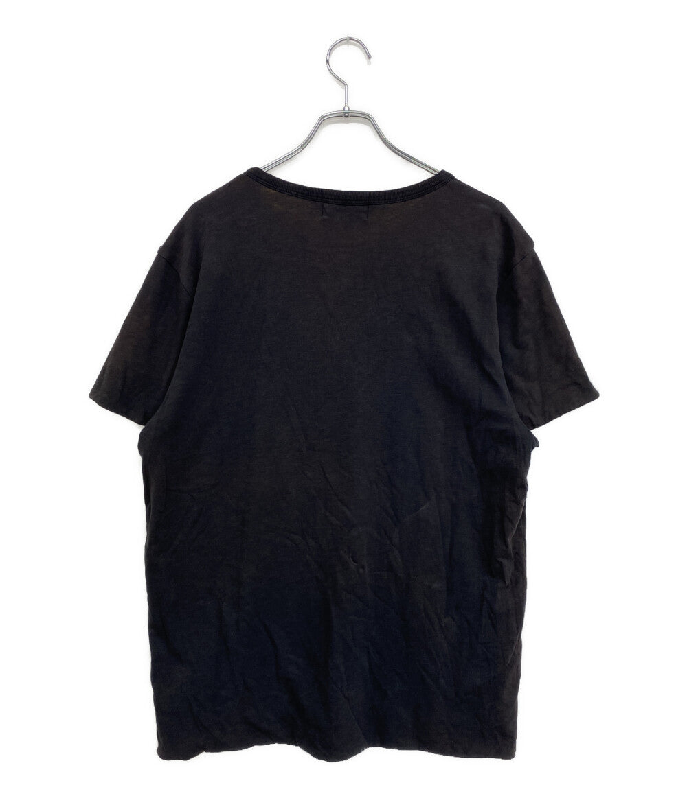 RRL RALPH LAUREN 半袖Ｔシャツ ブラック×マスタード KK-PM-YA-6108 メンズ SIZE - ダブルアールエル