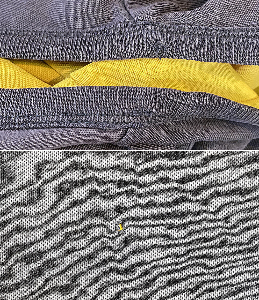 RRL RALPH LAUREN 半袖Ｔシャツ ブラック×マスタード KK-PM-YA-6108 メンズ SIZE - ダブルアールエル