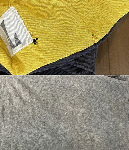 RRL RALPH LAUREN 半袖Ｔシャツ ブラック×マスタード KK-PM-YA-6108 メンズ SIZE - ダブルアールエル