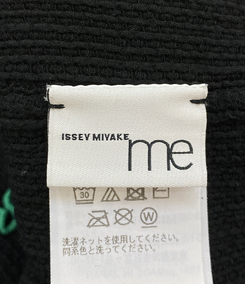 ISSEY MIYAKE ノースリーブニット 伸縮 2023 グリーンライン MI32FK641 レディース SIZE - ミー イッセイミヤケ