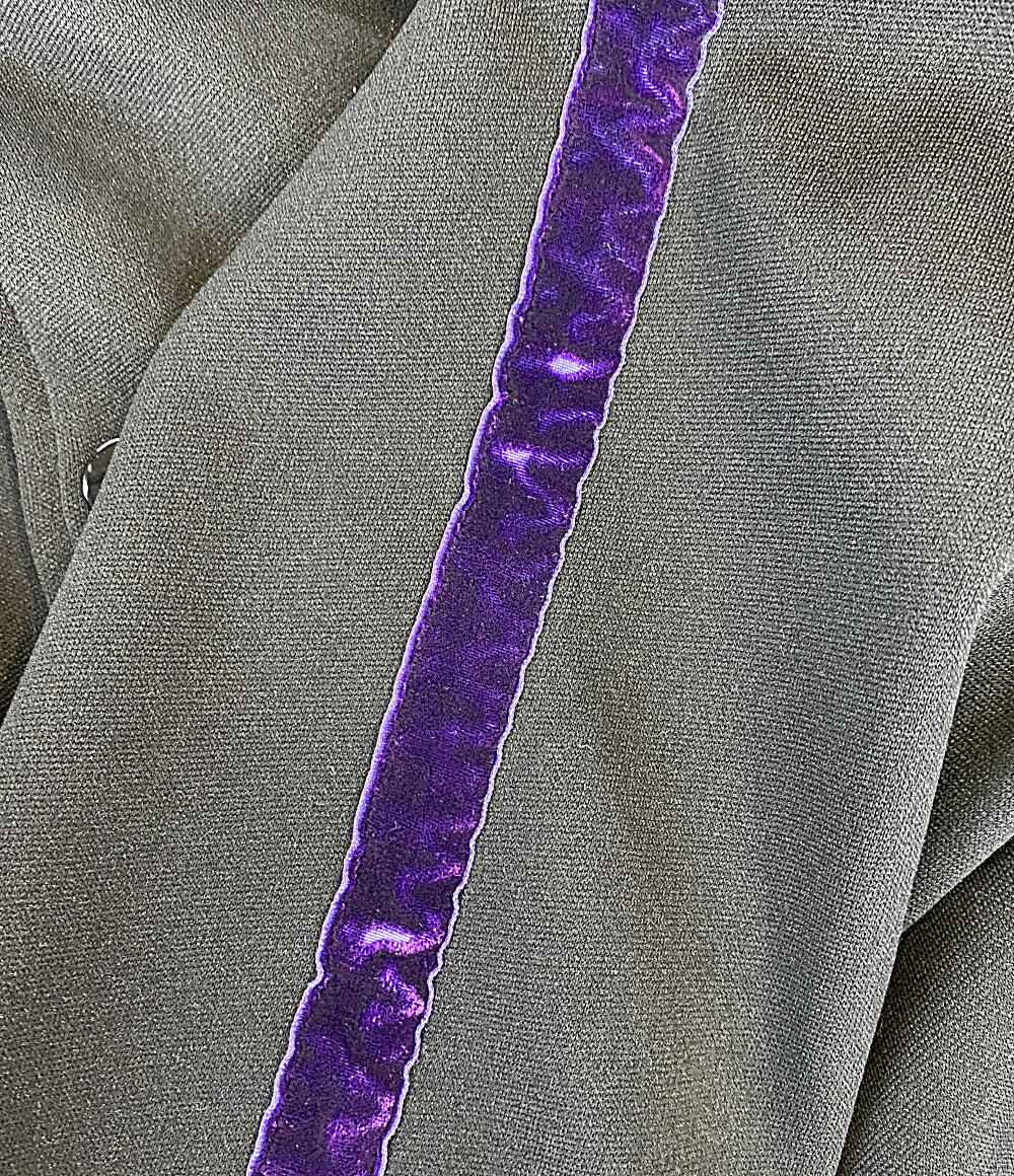 NEEDLES ジャージ ブラック パープル メンズ SIZE XS ニードルズ