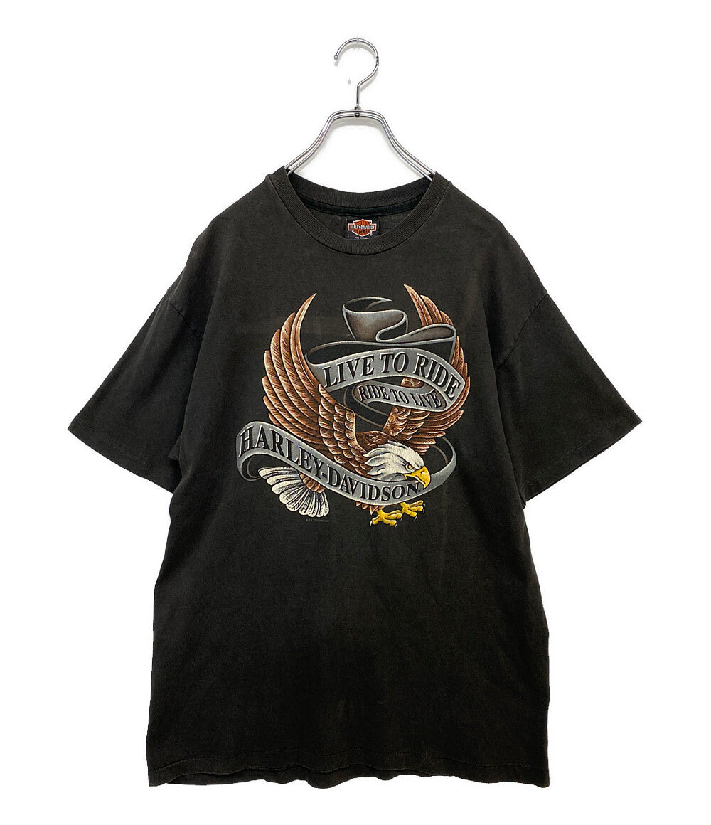 HARLEY DAVIDSON 半袖Ｔシャツ VINTAGE USA製 LIVE TO RIDE メンズ SIZE L ハーレーダビッドソン
