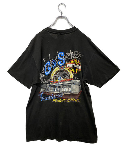 HARLEY DAVIDSON 半袖Ｔシャツ VINTAGE USA製 LIVE TO RIDE メンズ SIZE L ハーレーダビッドソン