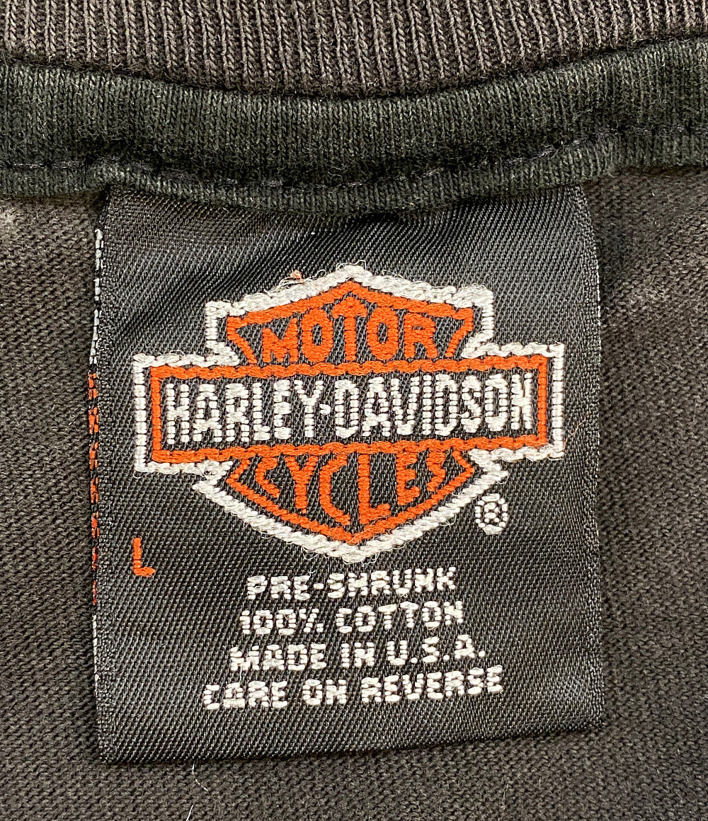 HARLEY DAVIDSON 半袖Ｔシャツ VINTAGE USA製 LIVE TO RIDE メンズ SIZE L ハーレーダビッドソン