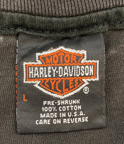 HARLEY DAVIDSON 半袖Ｔシャツ VINTAGE USA製 LIVE TO RIDE メンズ SIZE L ハーレーダビッドソン