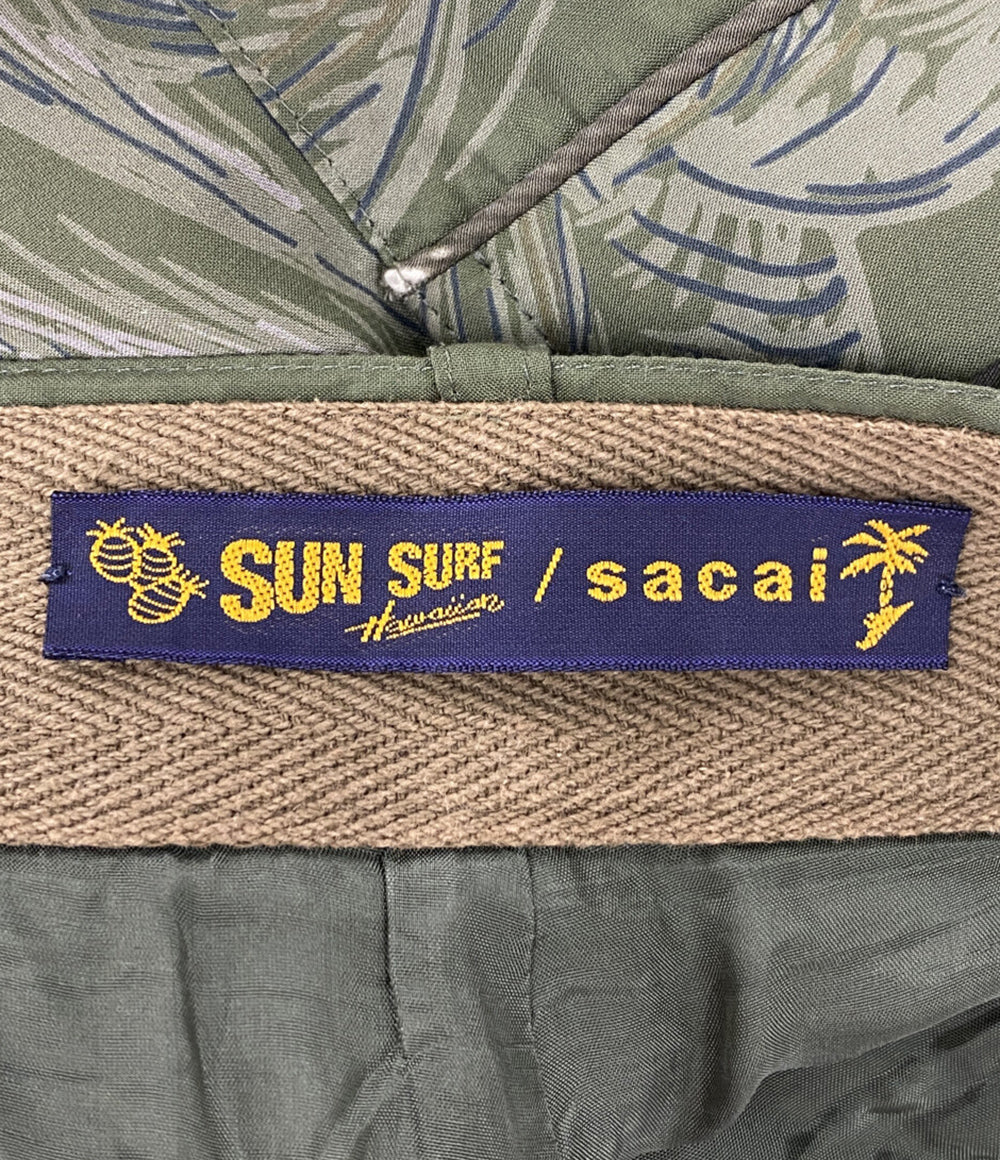 sacai サンサーフ ハーフパンツ ×sunsurf カーキ 20-02195M メンズ SIZE 1 サカイ