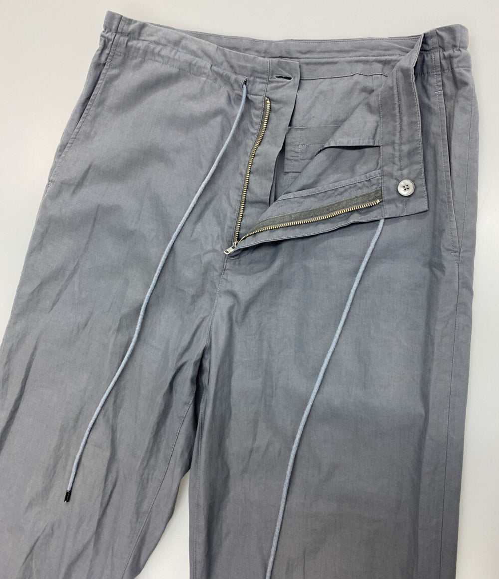 AURALEE パンツ WASHED FINX TWILL EASY WIDE PANTS グレー メンズ SIZE 3 オーラリー