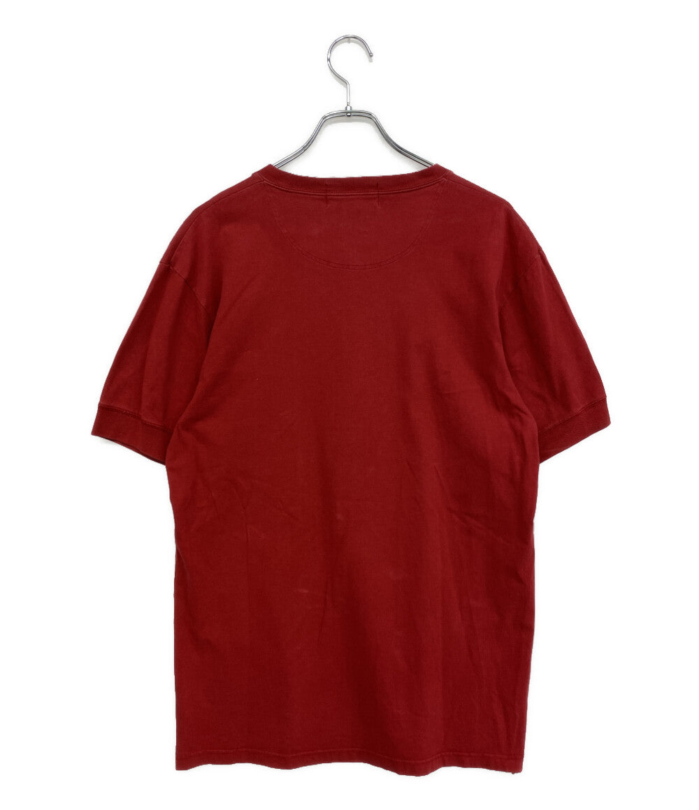 RRL RALPH LAUREN 半袖Ｔシャツ 90s HONGKONG製 ヘンリー スリースター RED メンズ SIZE L ダブルアールエル