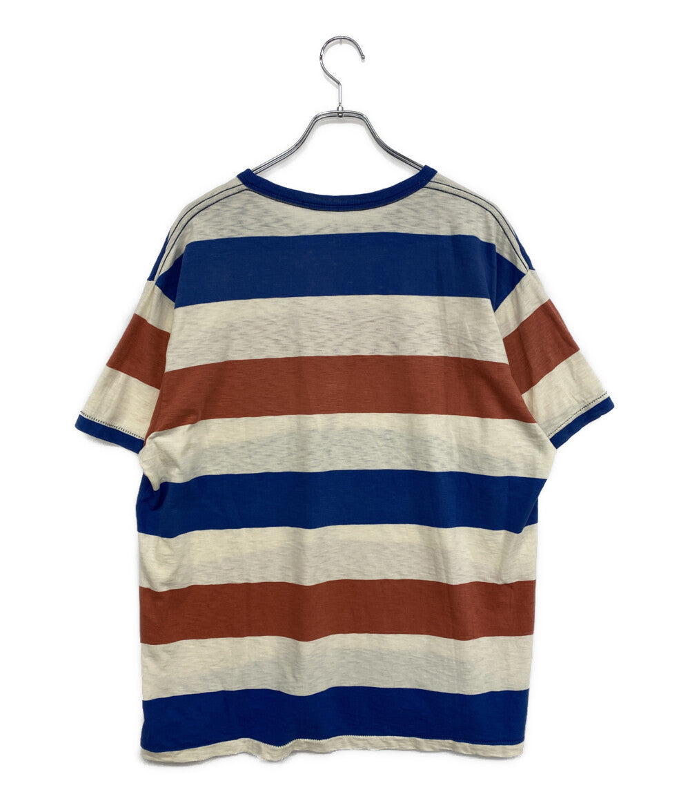 RRL RALPH LAUREN 半袖Ｔシャツ マルトボーダー ポケ付 メンズ SIZE XL ダブルアールエル