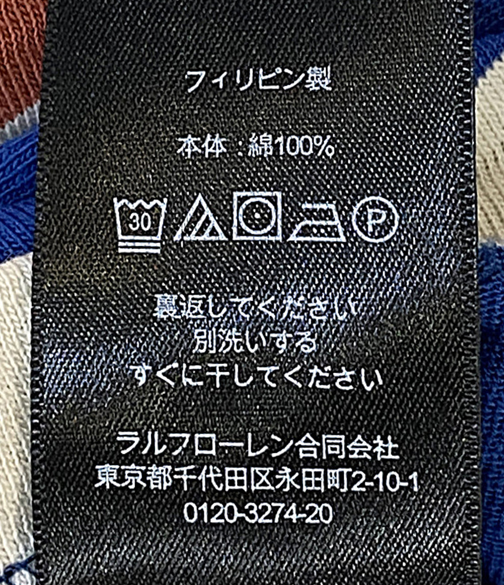 RRL RALPH LAUREN 半袖Ｔシャツ マルトボーダー ポケ付 メンズ SIZE XL ダブルアールエル