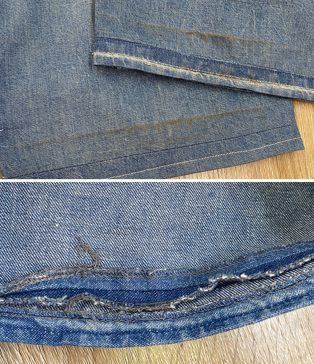 RRL RALPH LAUREN オーバーオール 24SS REPAIRED ダメージ加工 メンズ SIZE L ダブルアールエル