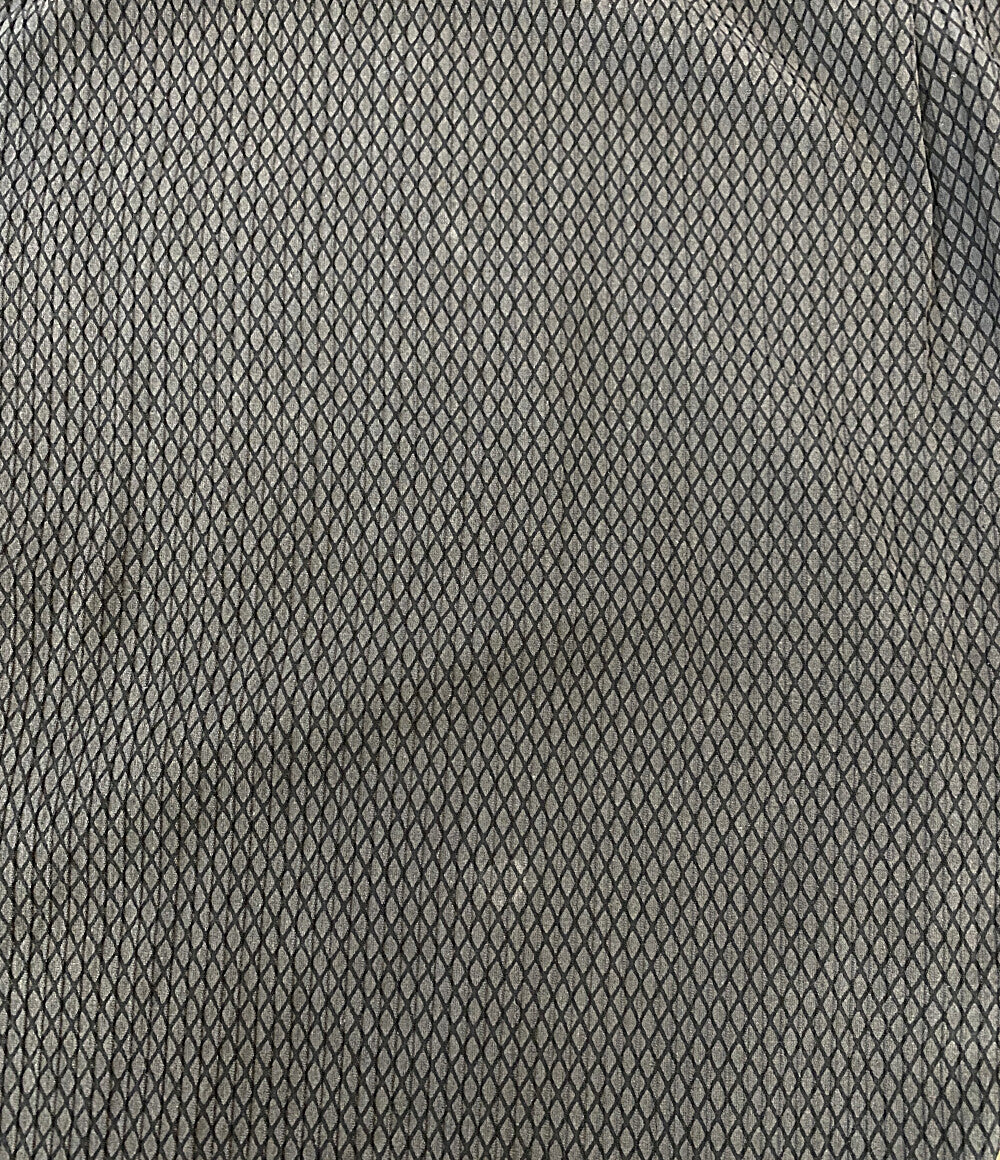 ISSEY MIYAKE MEN 半袖シャツ ストライプ 網目 2018 ME81FU122 メンズ SIZE 3 イッセイミヤケ メン