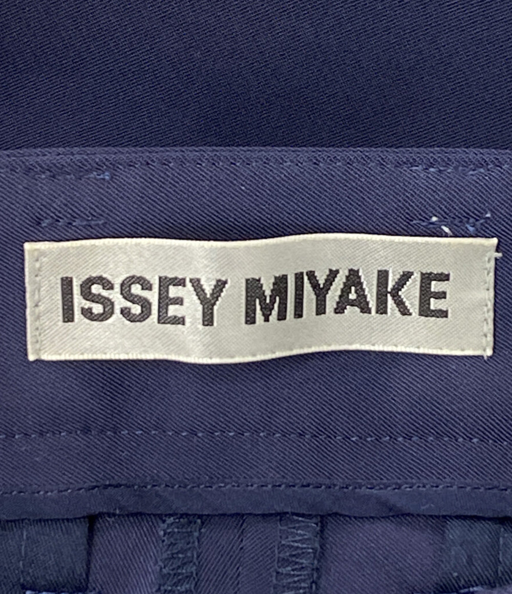 ISSEY MIYAKE パンツ 18AW NYLON PANTS PURPLE レディース SIZE 2 イッセイミヤケ