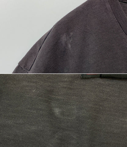 RRL RALPH LAUREN 半袖Ｔシャツ オールド プリント ブラック メンズ SIZE L ダブルアールエル