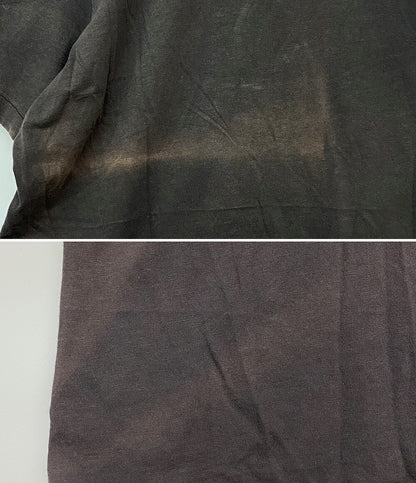 RRL RALPH LAUREN 半袖Ｔシャツ オールド プリント ブラック メンズ SIZE L ダブルアールエル