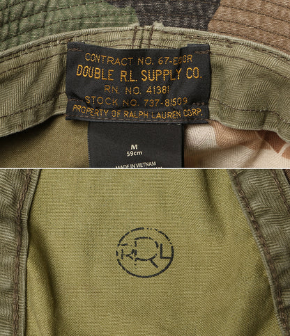 美品 RRL リミテッドエディション カモ バケットハット メンズ SIZE 59cm ダブルアールエル