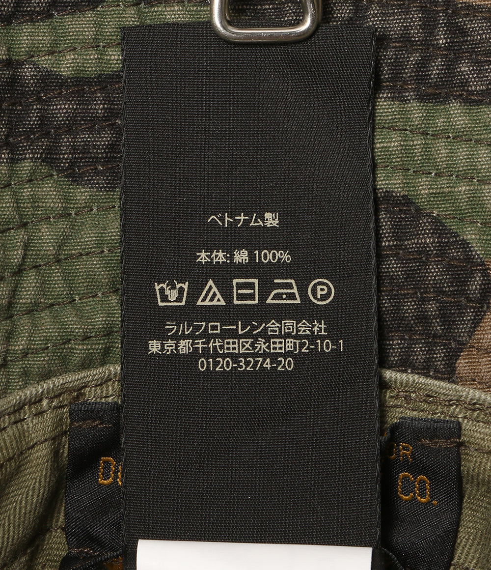 美品 RRL リミテッドエディション カモ バケットハット メンズ SIZE 59cm ダブルアールエル