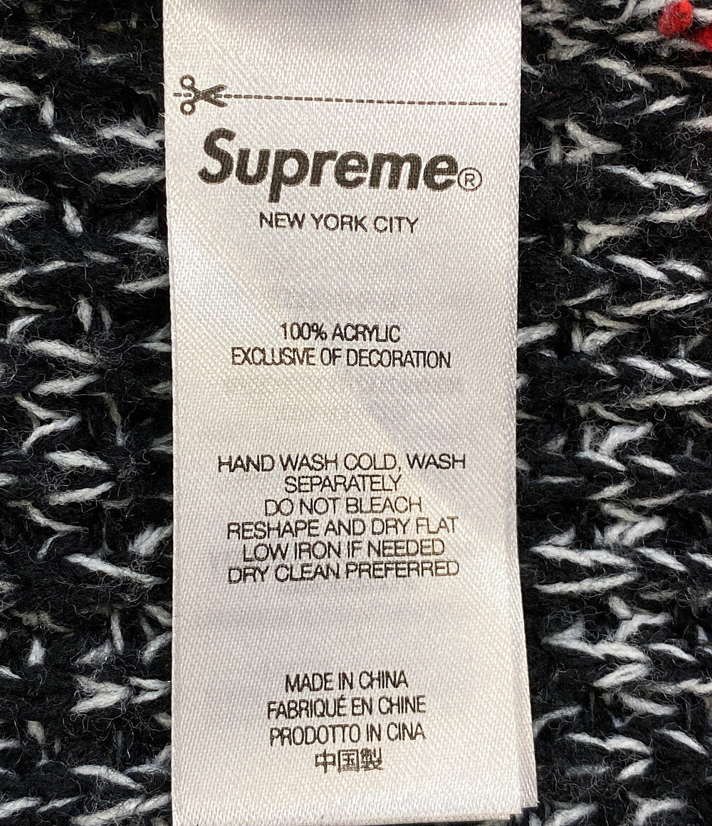 美品 Supreme ニット 24SS ボーダー SMALL BOX メンズ SIZE L シュプリーム