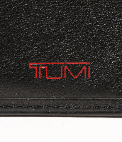 美品 TUMI 二つ折り財布 ブラック 01735D メンズ トゥミ