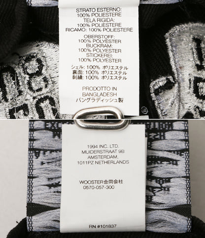 美品 NEW ERA × supreme シュプリーム キャップ ブラック world famous メンズ SIZE 60.6cm ニューエラ