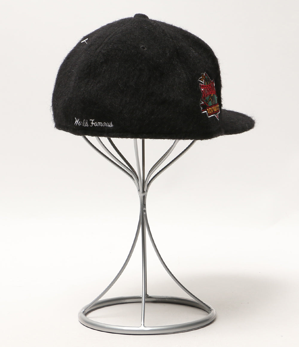 美品 NEW ERA × supreme シュプリーム キャップ ブラック メンズ SIZE 59.6cm ニューエラ