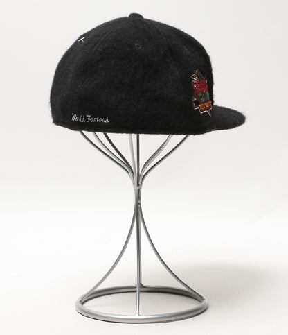 美品 NEW ERA × supreme シュプリーム キャップ ブラック メンズ SIZE 59.6cm ニューエラ