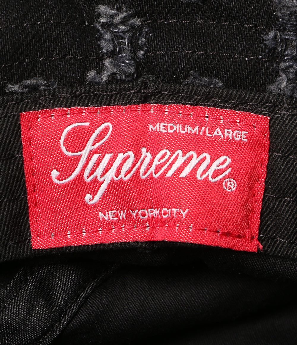 Supreme ハット Hole Punch Denim Crusher ブラック 20SS メンズ シュプリーム