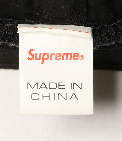 Supreme ハット Hole Punch Denim Crusher ブラック 20SS メンズ シュプリーム
