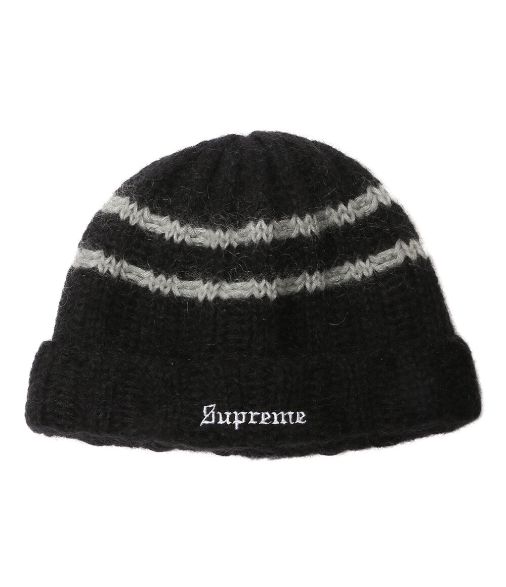 Supreme モヘアニット帽 ブラック メンズ シュプリーム – Rehello by