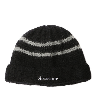 Supreme モヘアニット帽 ブラック メンズ シュプリーム