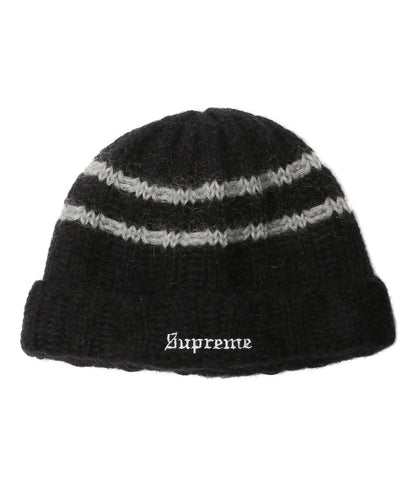 Supreme モヘアニット帽 ブラック メンズ シュプリーム