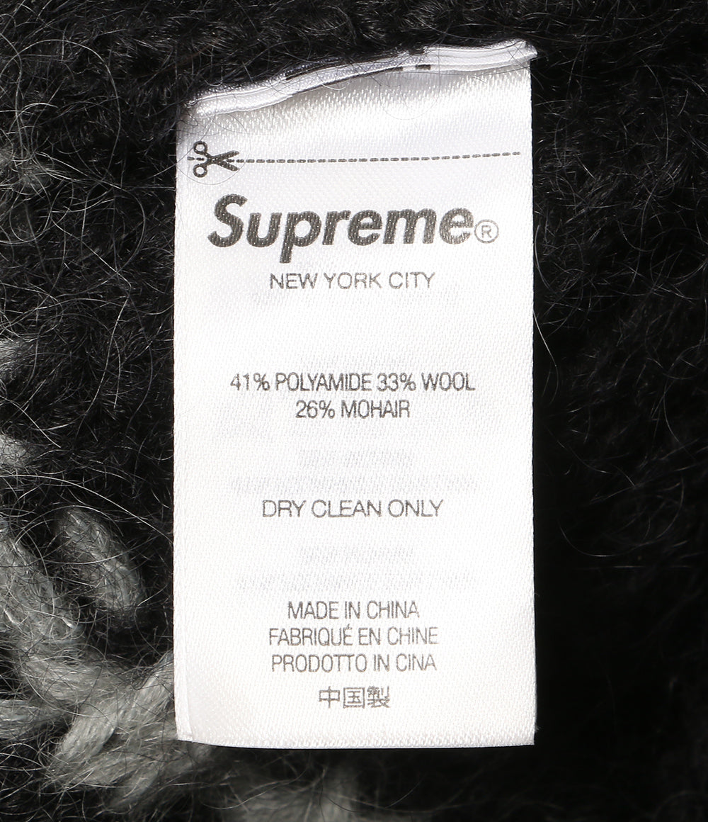 Supreme モヘアニット帽 ブラック メンズ シュプリーム